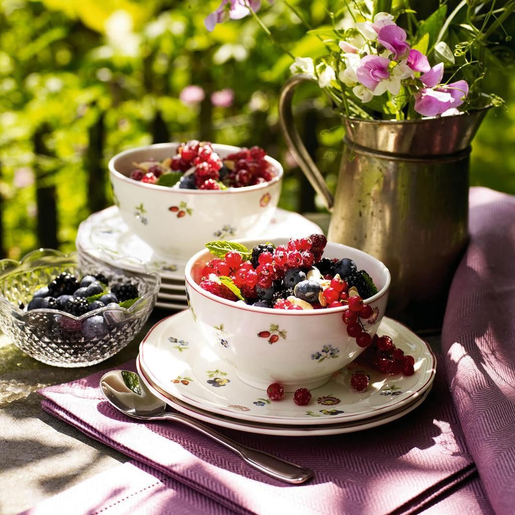 Villeroy & Boch Schale Petite Fleur Bols ø 14 cm 4er Set, Porzellan, (4x Schale, 4-tlg)