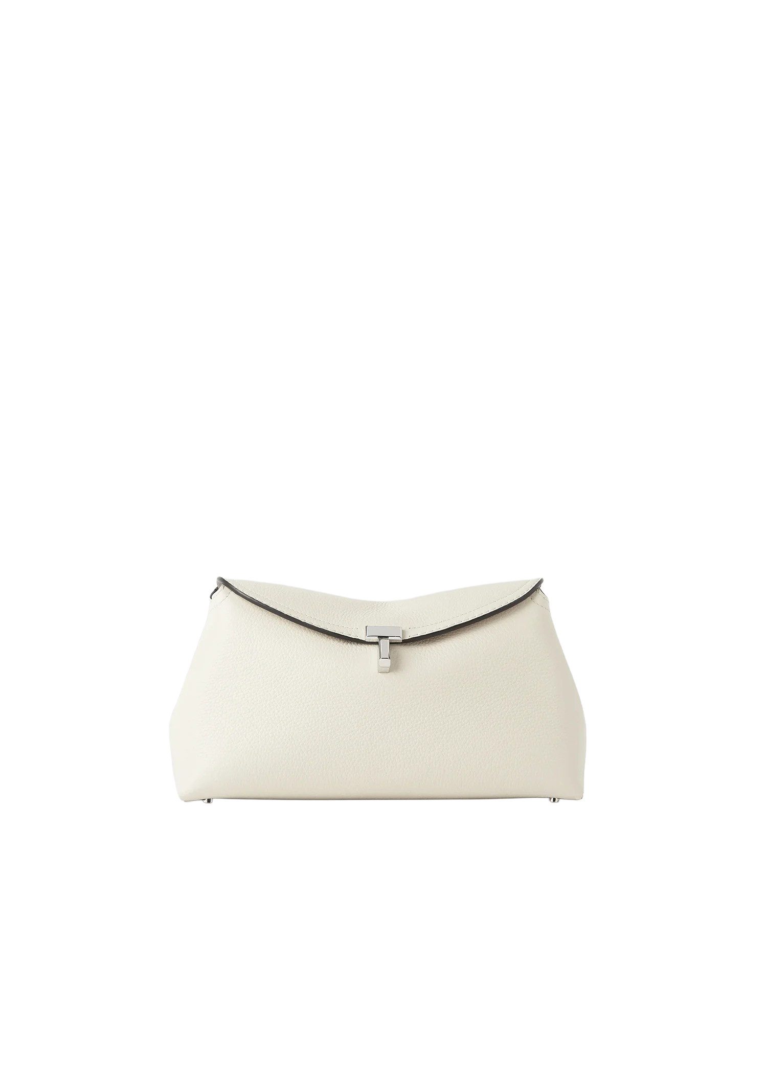 Clutch T Lock Leather Clutch