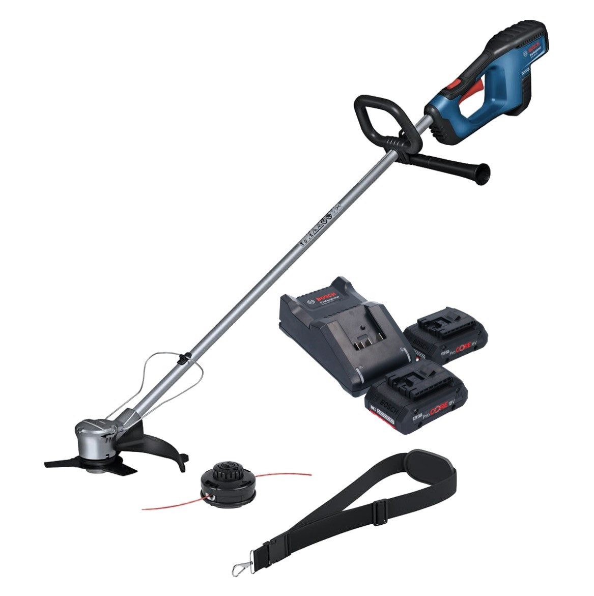 Bosch Professional Akku-Freischneider GFR 18V-23 Professional Akku Freischneider 18 V 230 mm Brushless + 2x
