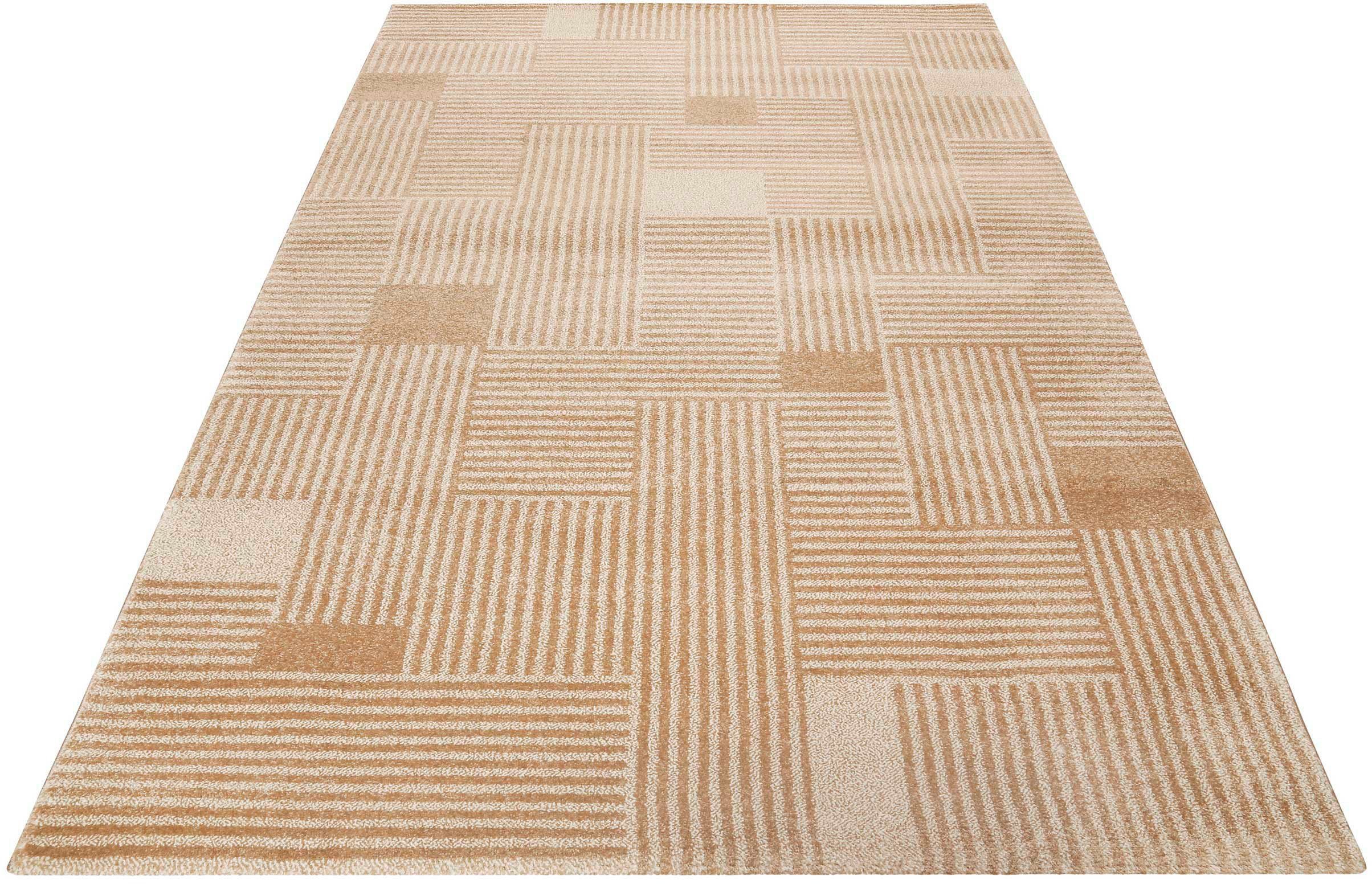 Esprit Teppich Joshua Trees ESP-80278, rechteckig, Höhe: 13 mm, dichter Kurzflor, Wohnzimmer