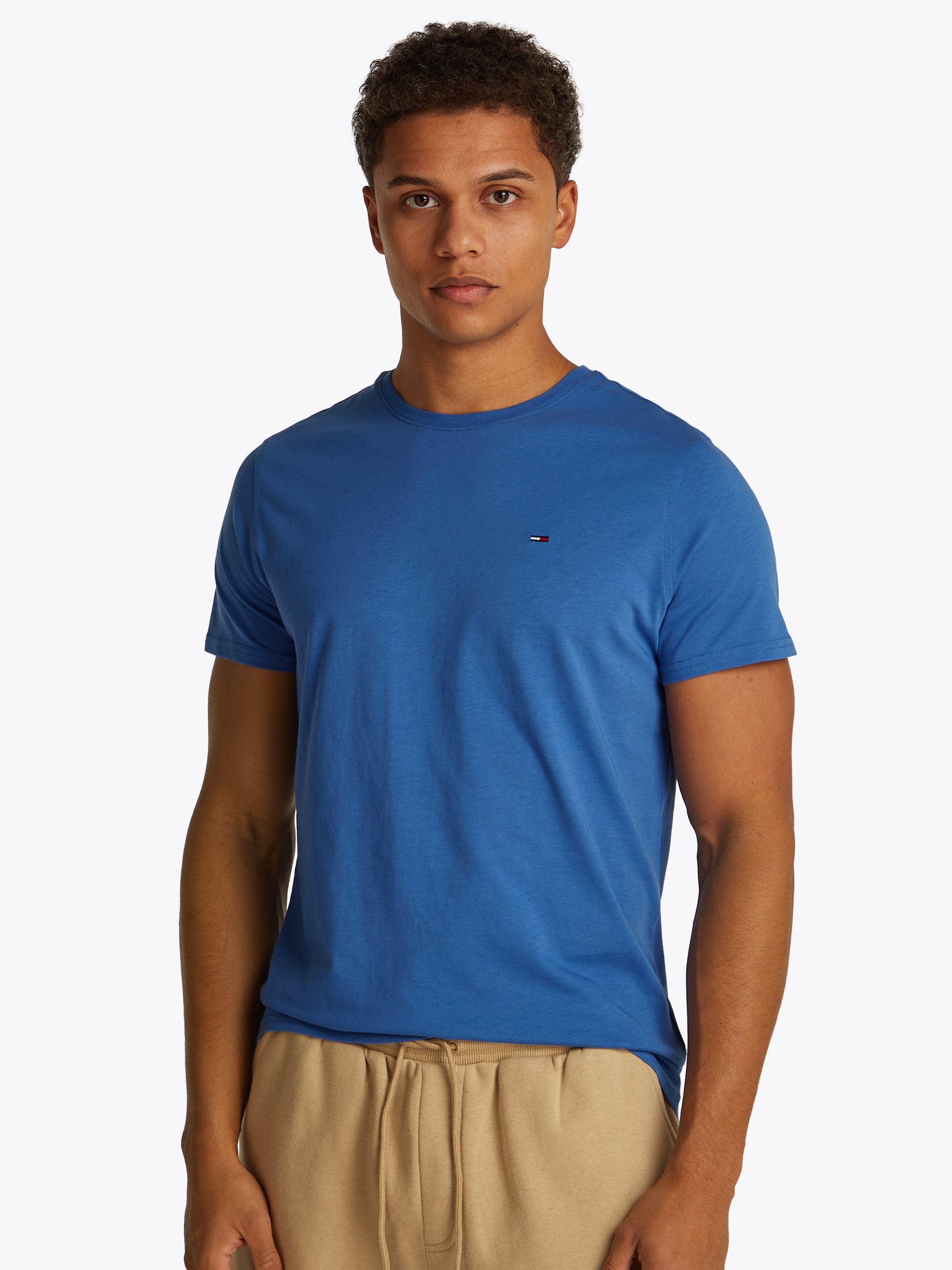 Tommy Jeans T-Shirt TJM ESSENTIAL SOLID günstig online kaufen