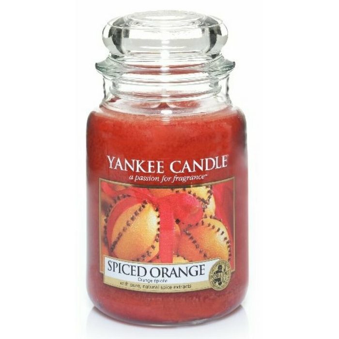 Yankee Candle Duftkerze Yankee Candle Spiced Orange Duftkerze 623 g