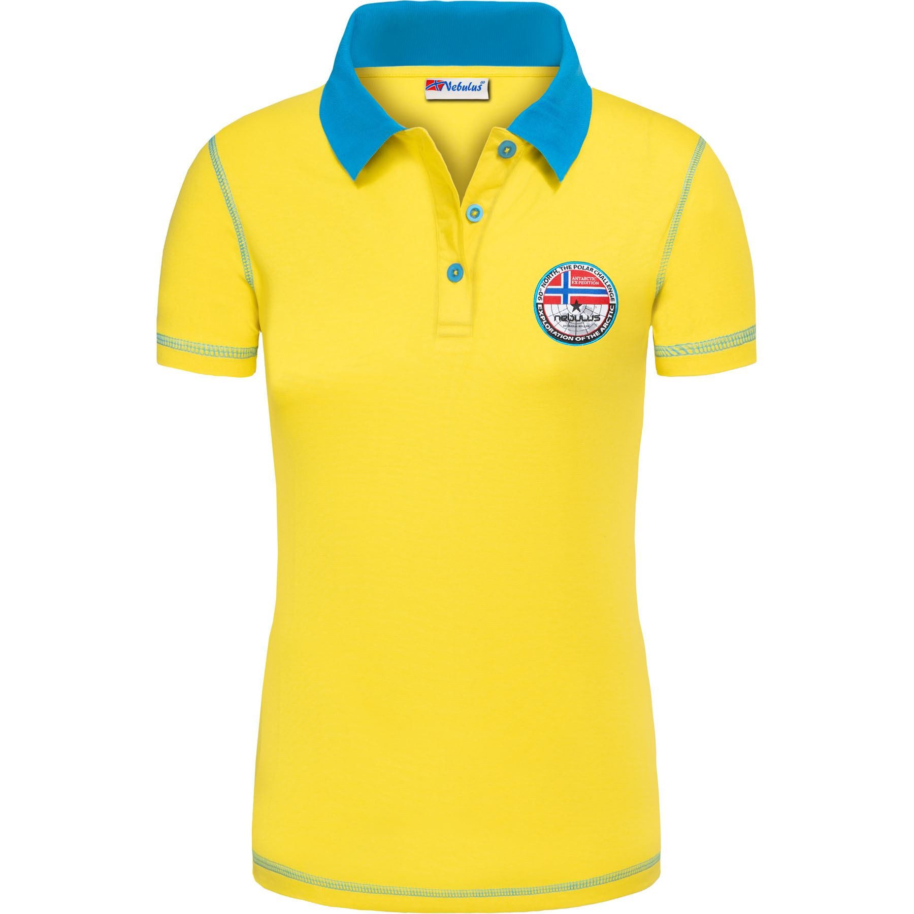 Nebulus Poloshirt ENTERTAIN, P5412 - Damen, gelb, M/38 günstig online kaufen