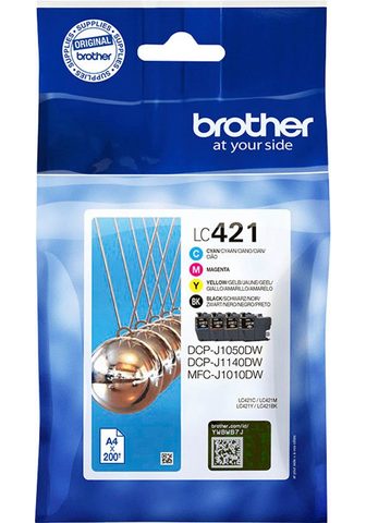 Brother »LC-421 Value Pack« Tintenpatrone (Pac...