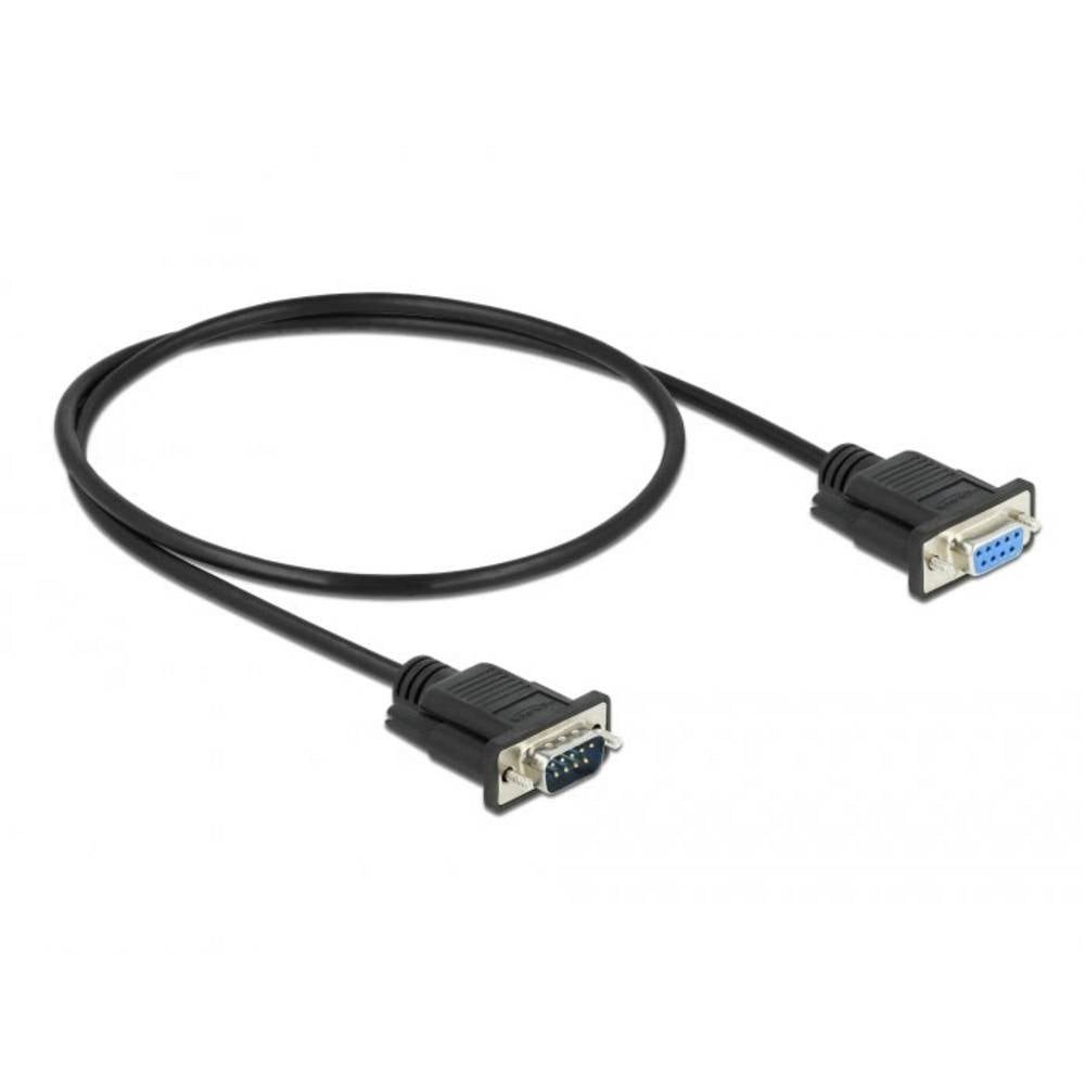Delock Seriell Электропровод RS-232 D-Sub9 Stecker zu Buchse mit Computer-Kabel