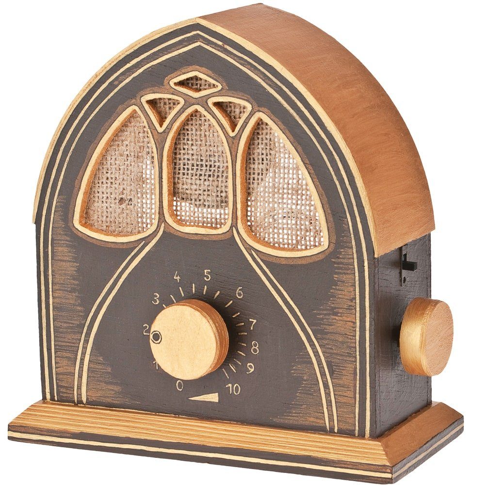 matches21 HOME & HOBBY UKW Radio (mono) Holz Bausatz ab 13 J. Holzbaukasten