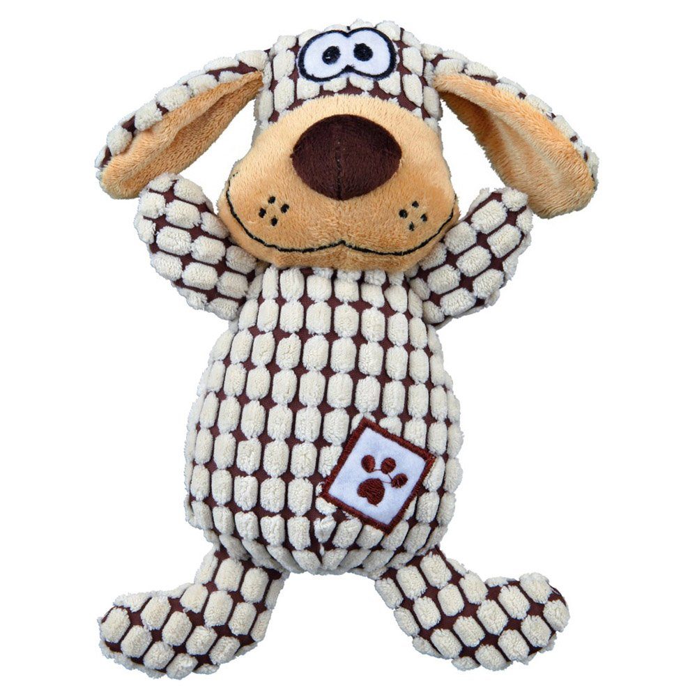 TRIXIE Tierkuscheltier Hund, Plüsch/Stoff ohne Stimme für sensible Hunde 26 cm