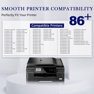 MOOHO für HP 300 XL 300XL Doppelpack Deskjet F4580 4210 4680 Tintenpatrone