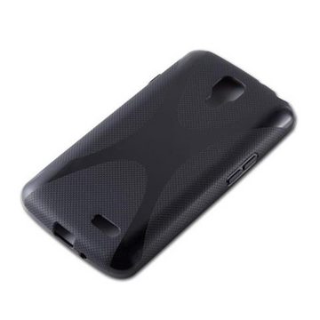 Cadorabo Handyhülle LG F70 LG F70, Flexible TPU Silikon Handy Schutzhülle - Hülle - ultra slim