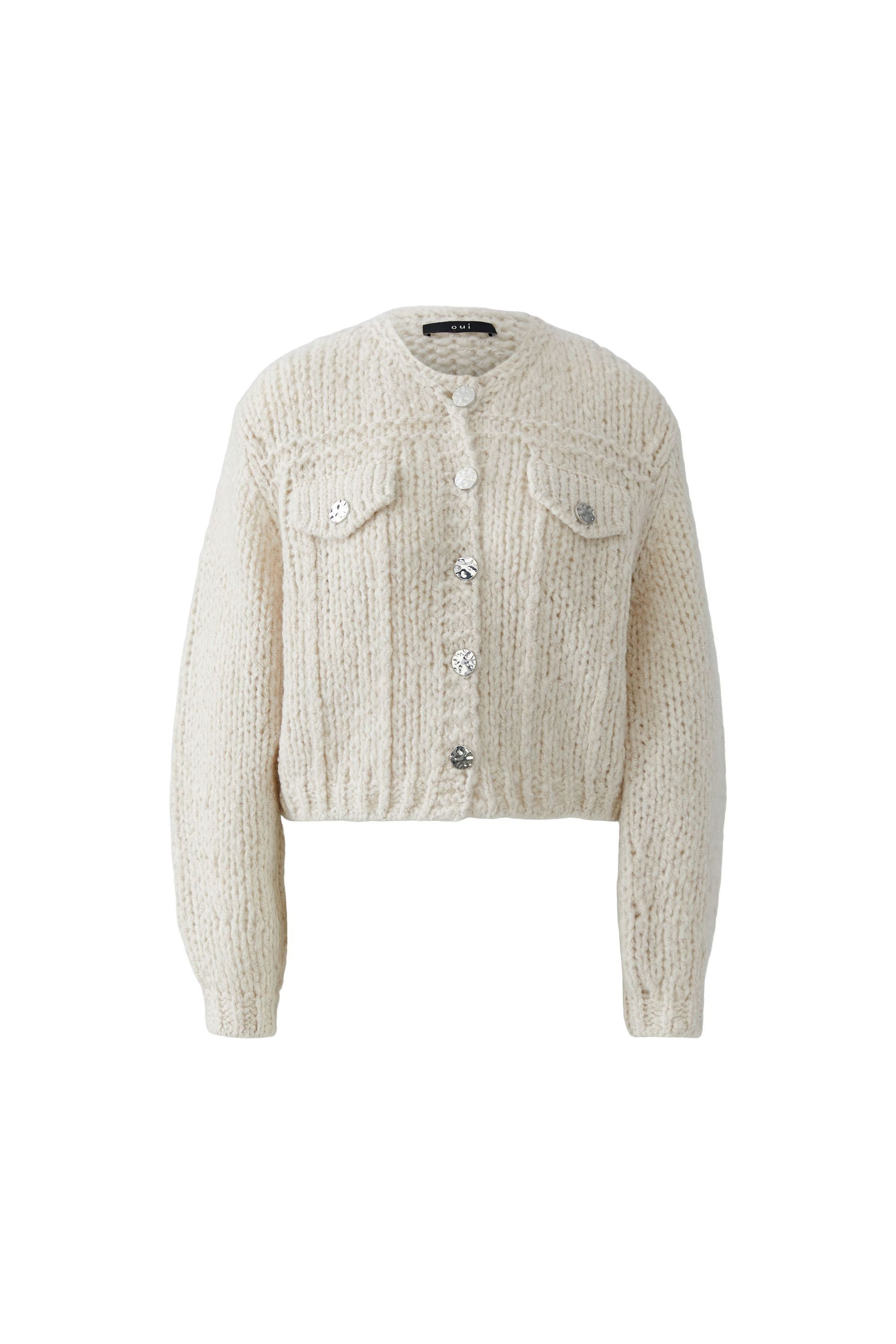 Oui Strickjacke
