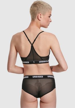 URBAN CLASSICS Sport-BH Urban Classics Damen Ladies Triangle Tech Mesh Logo Bra