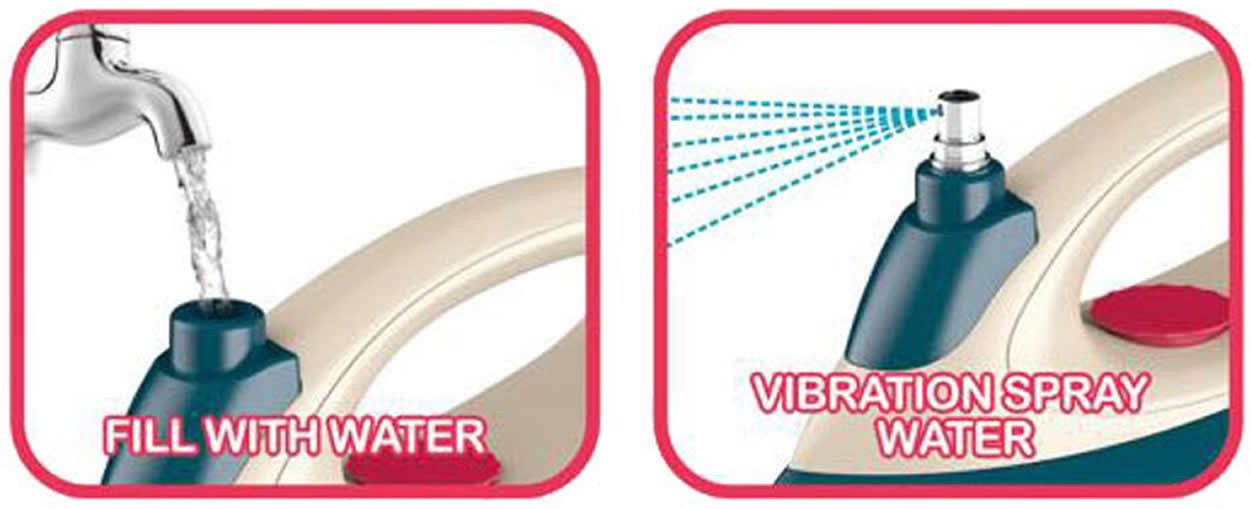 Diakakis Kinder-Bügeleisen Haushaltsgerät mit Wasser Sprühfunktion und Soun günstig online kaufen