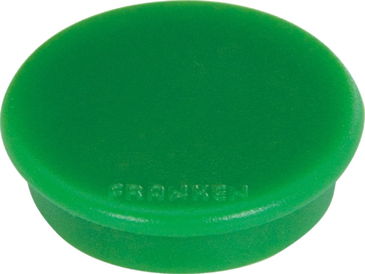 FRANKEN Magnet Haftmagnet 32mm grün VE=10 Stück