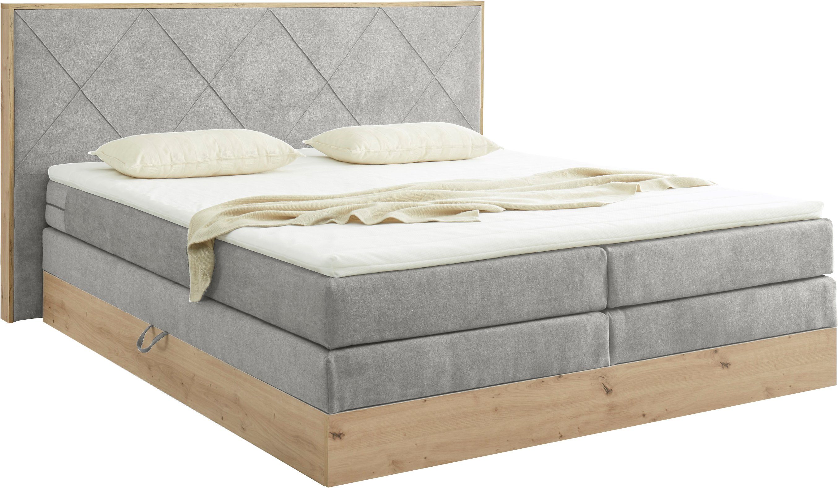 ED EXCITING DESIGN Boxspringbett Bellevue, inkl. günstig online kaufen