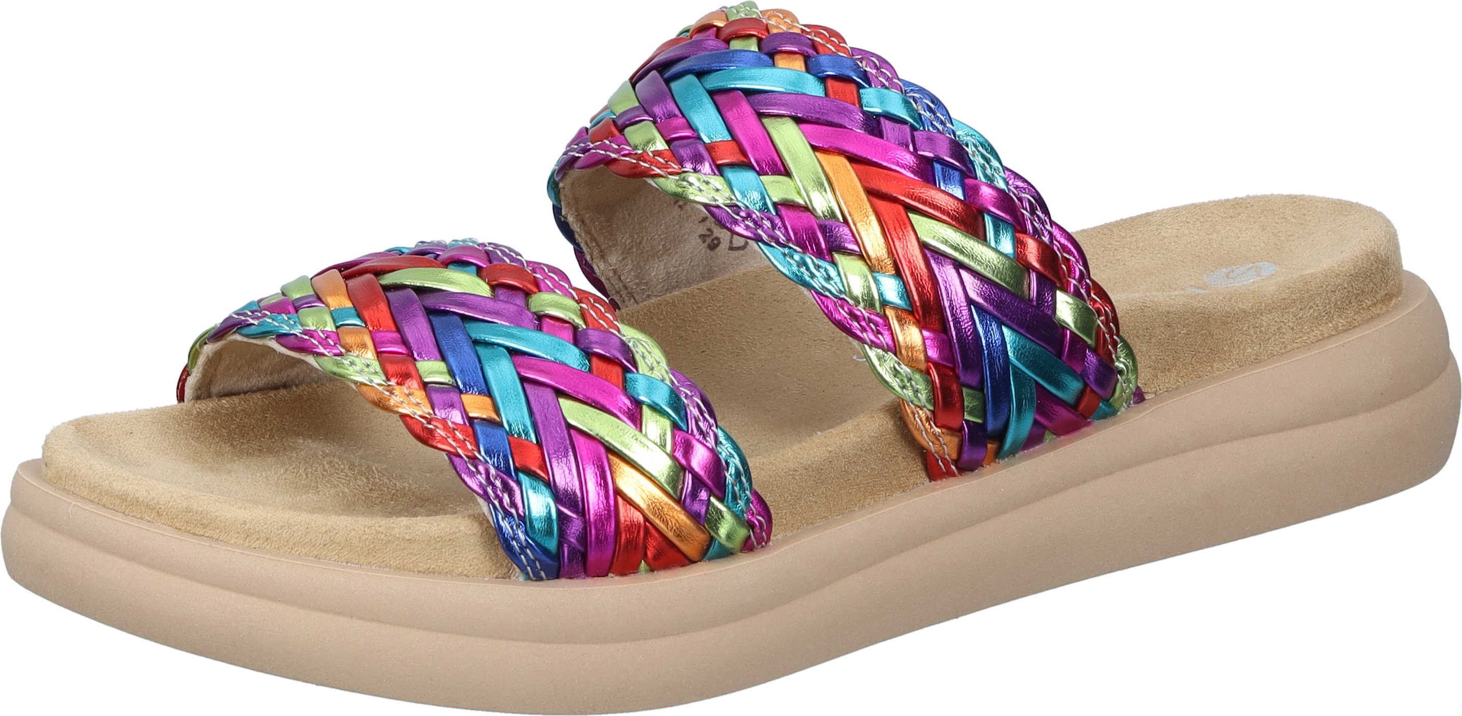 Remonte Pantoletten Pantolette aus strapazierfähigem Synthetik günstig online kaufen