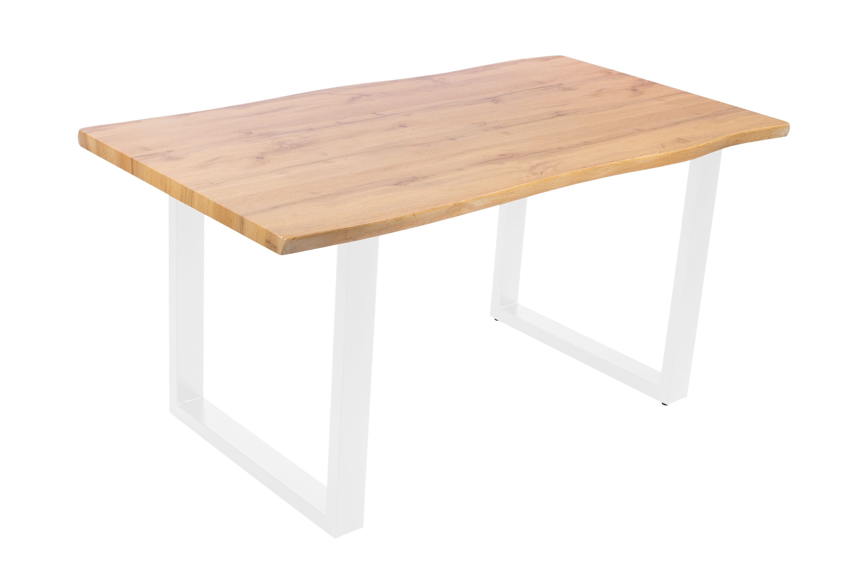 Loreno® Esstisch Josy, Holz Wildeiche-Optik, Baumkante, günstig online kaufen