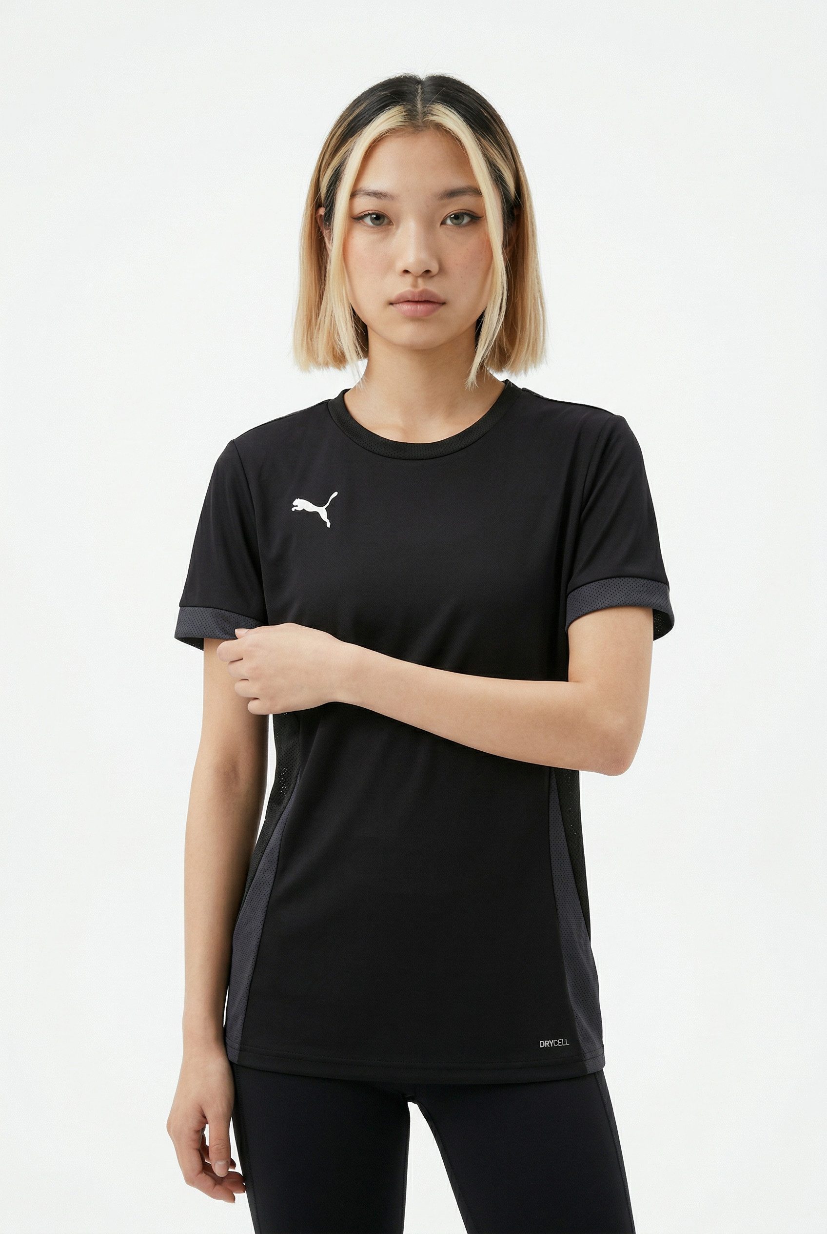 PUMA Fußballtrikot TEAMGOAL MATCHDAY JERSEY WMNS sportlicher Stil, für Fußball, Kurzarmdesign, Rundhalsausschnitt