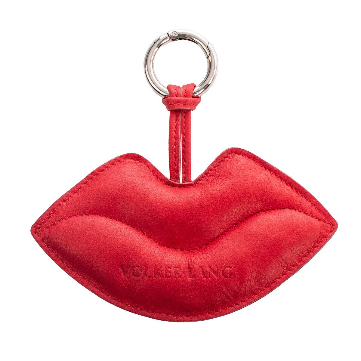 VOLKER LANG Taschenanhänger CHARM Kiss CH2  Stilvolles Highlight für Taschen & Shopper