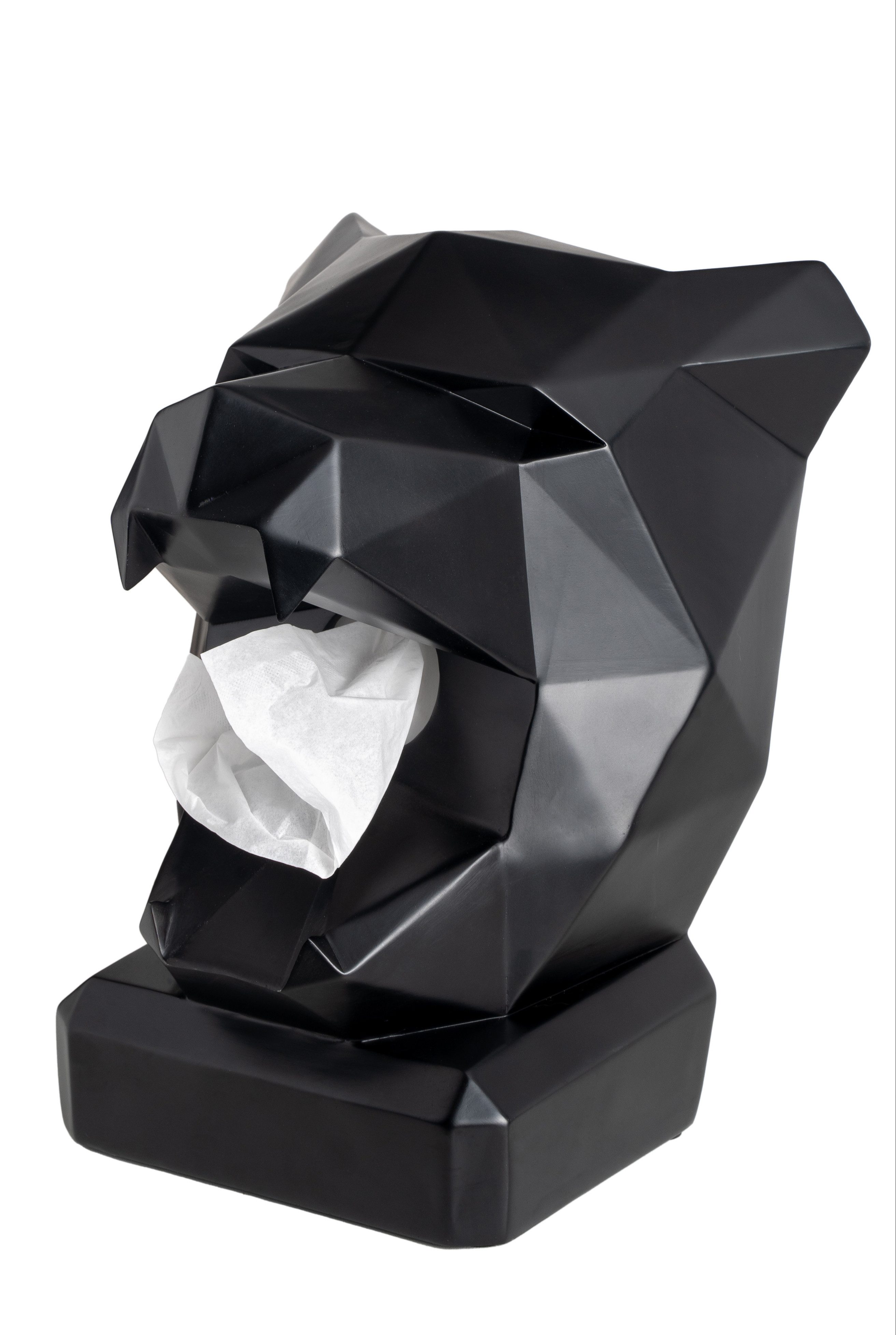 NEUSTEIN Papiertuchbox NEUSTEIN Panther Taschentuchbox Kosmetiktuch Design Figur Küche Bad
