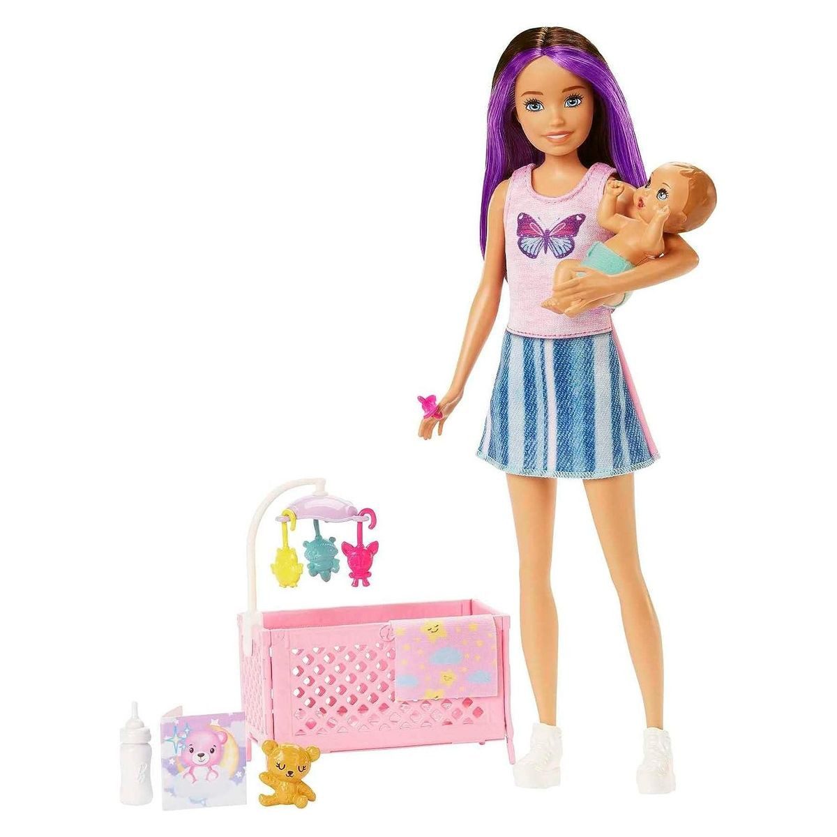 Mattel® Spielwelt Mattel HJY33 - Barbie Skipper Babysitters Inc. - Puppe+Gi günstig online kaufen