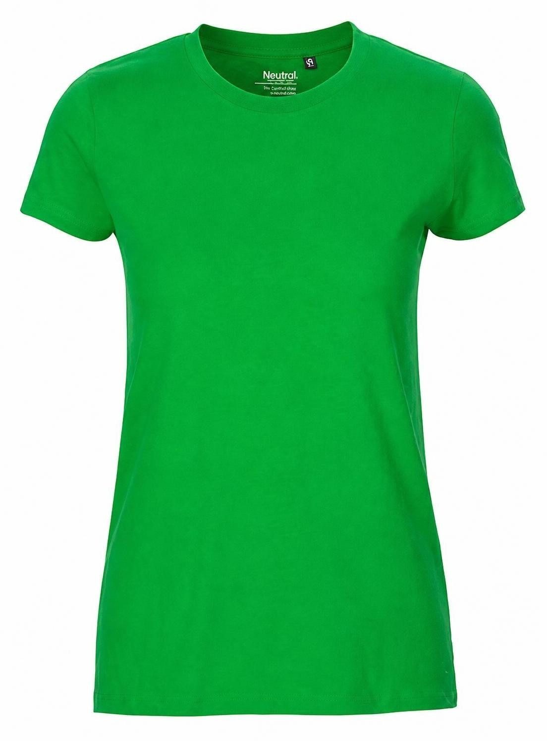 Neutral Rundhalsshirt damen Fitted T-Shirt / 100% Fairtrade-Baumwolle