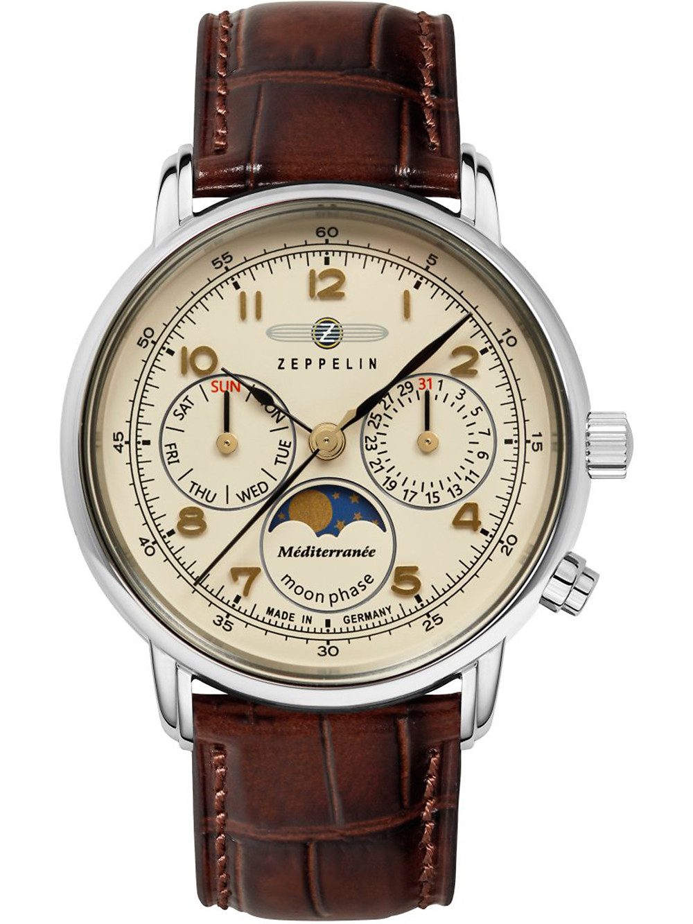 ZEPPELIN Quarzuhr Zeppelin 9637-5 Méditerranée Zeppelin günstig online kaufen