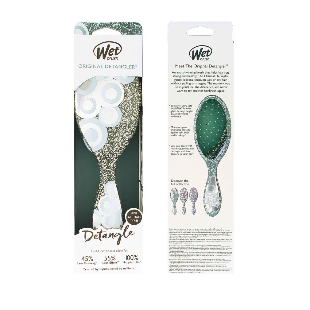The Wet Brush Haarbürste Nassbürste Original Detangler Groovy Disco Teal