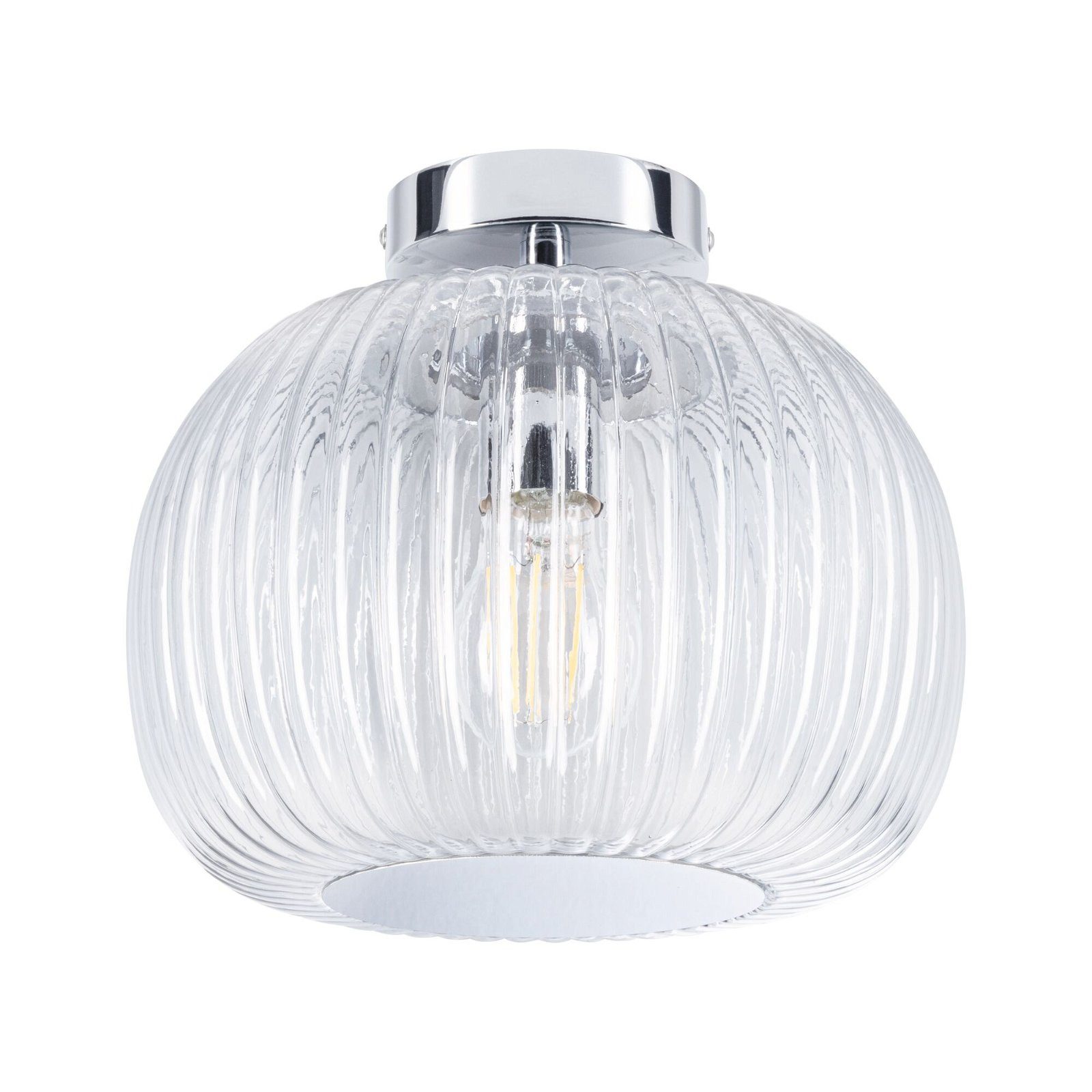 Paulmann Deckenleuchte Ruya IP44 E27 230V max. 60W Glas, ohne Leuchtmittel