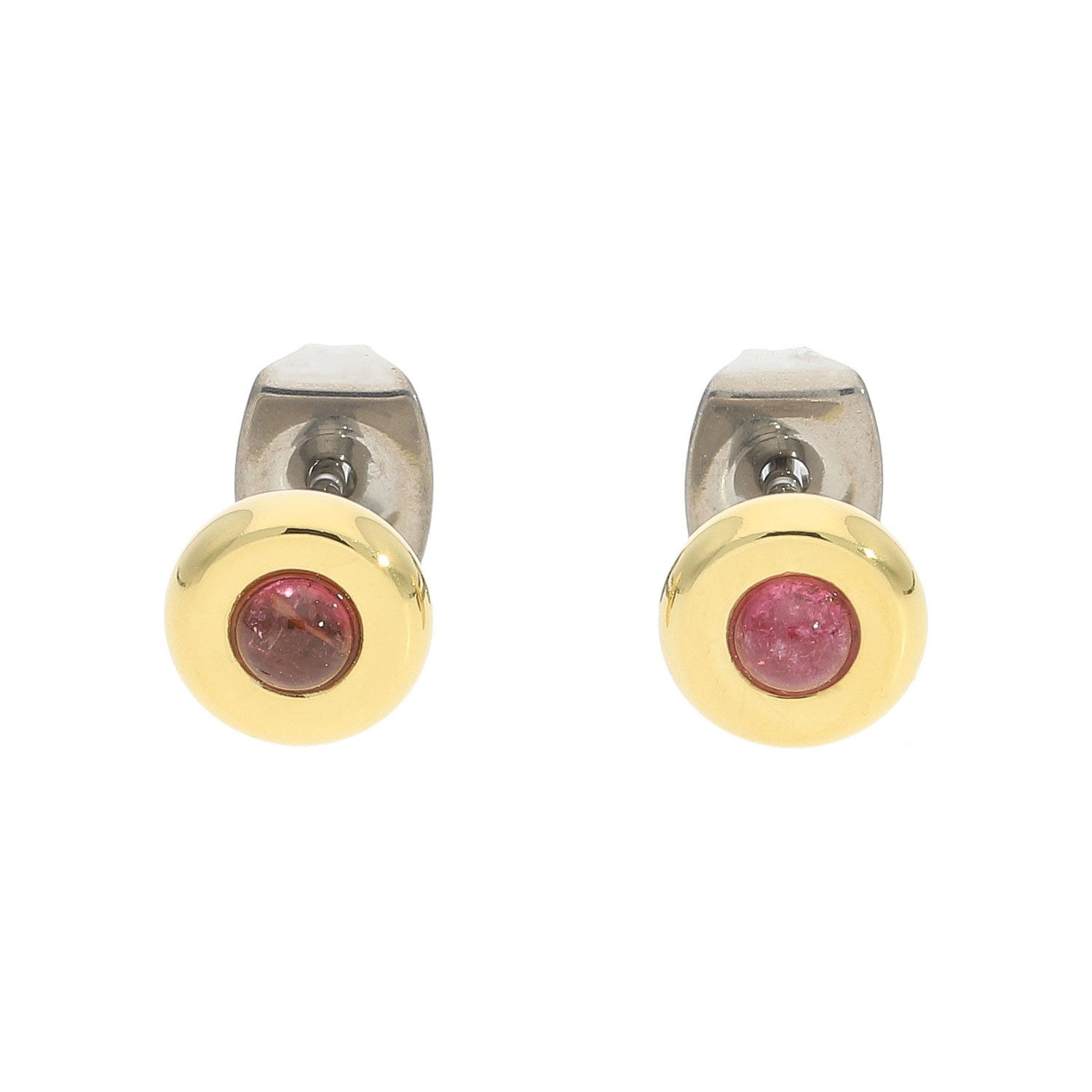 Boccia Paar Ohrstecker Boccia Ohrstecker 05053-05 vergoldet mit Turmalin (kein Set, 2-tlg., inkl. edelm Schmucketui)