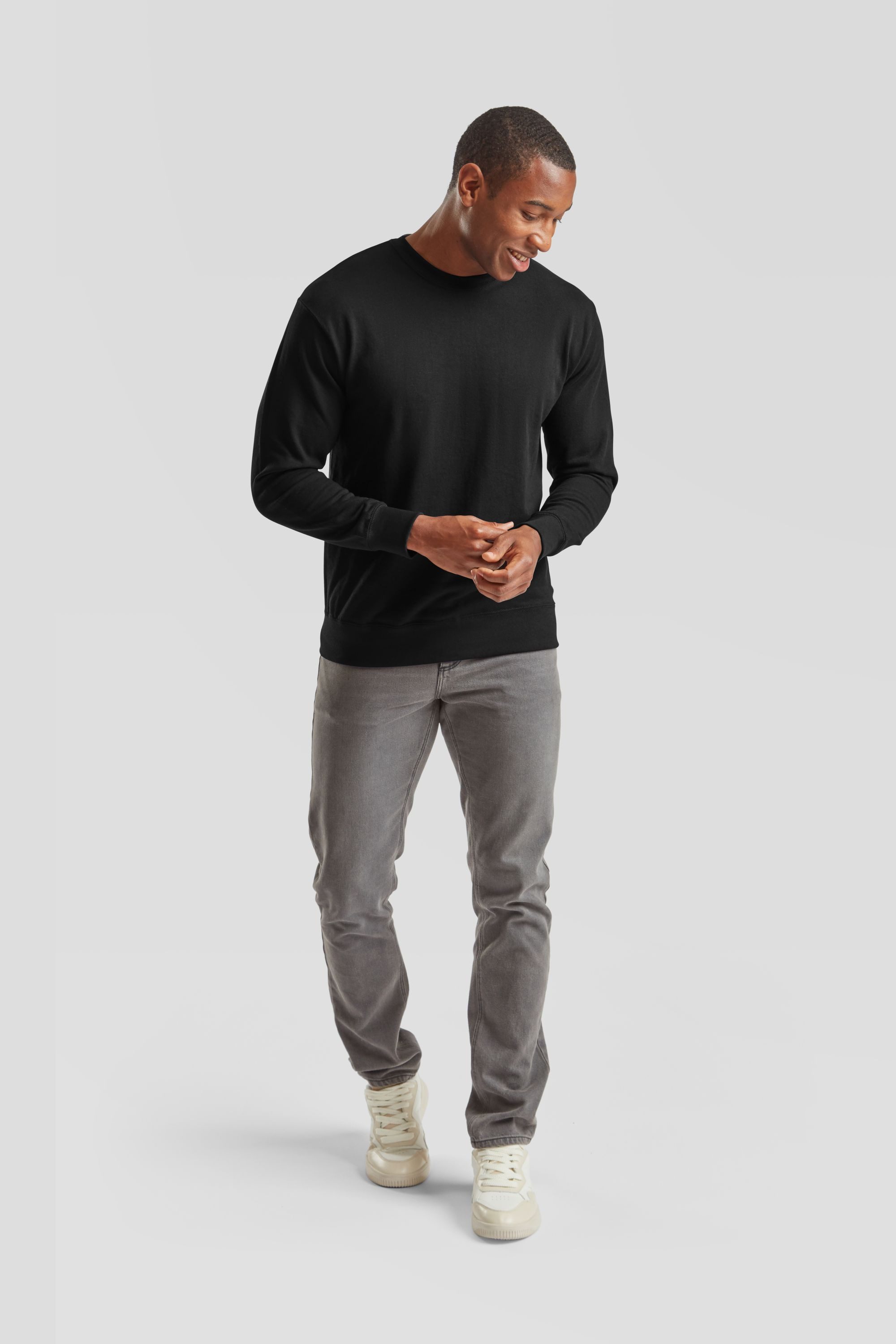 Fruit of the Loom Sweatshirt Fruit of the Loom Lightweight Set-In Sweat günstig online kaufen