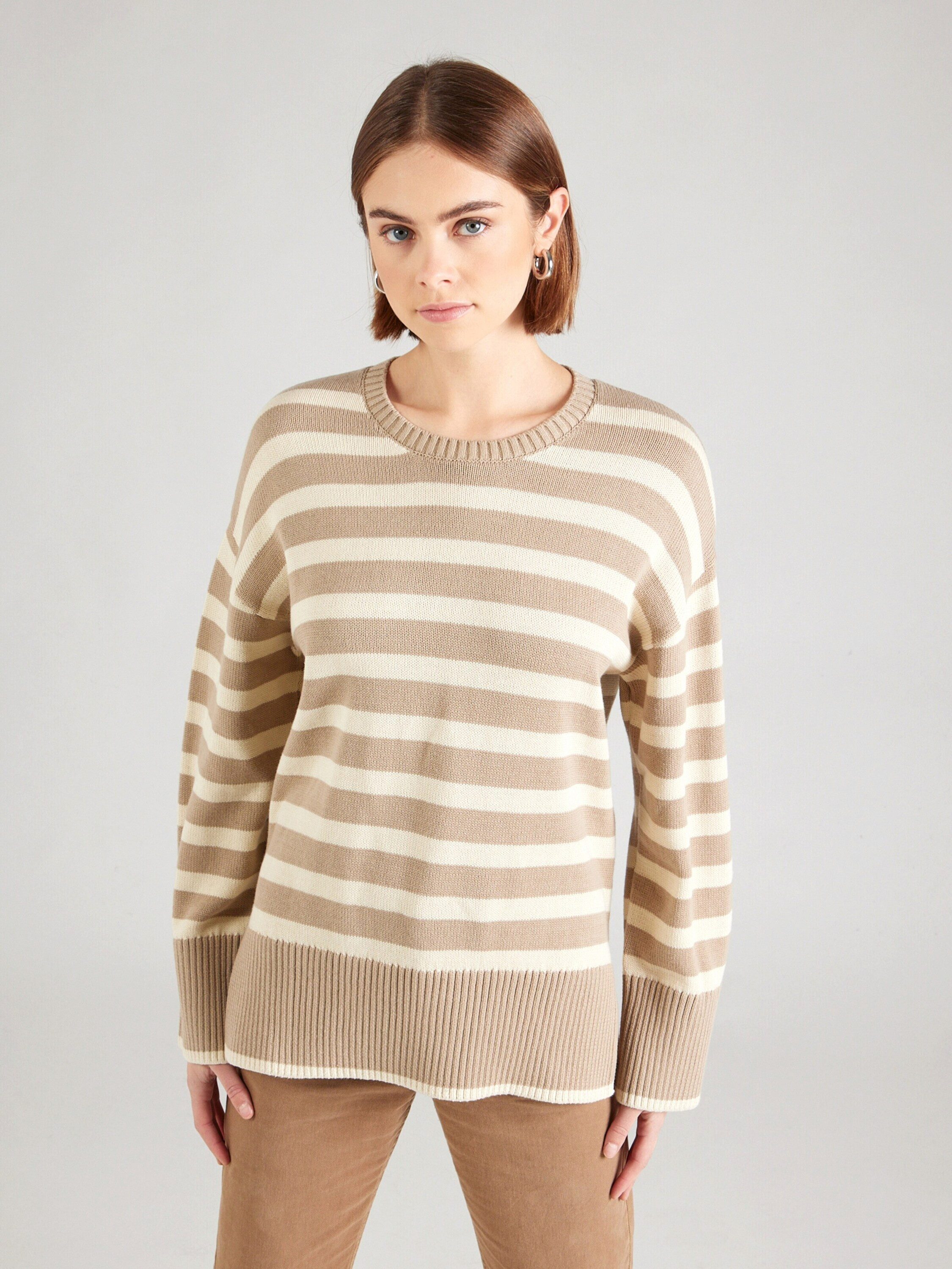 pieces Rundhalspullover PCAva (1-tlg) Plain/ohne Details günstig online kaufen