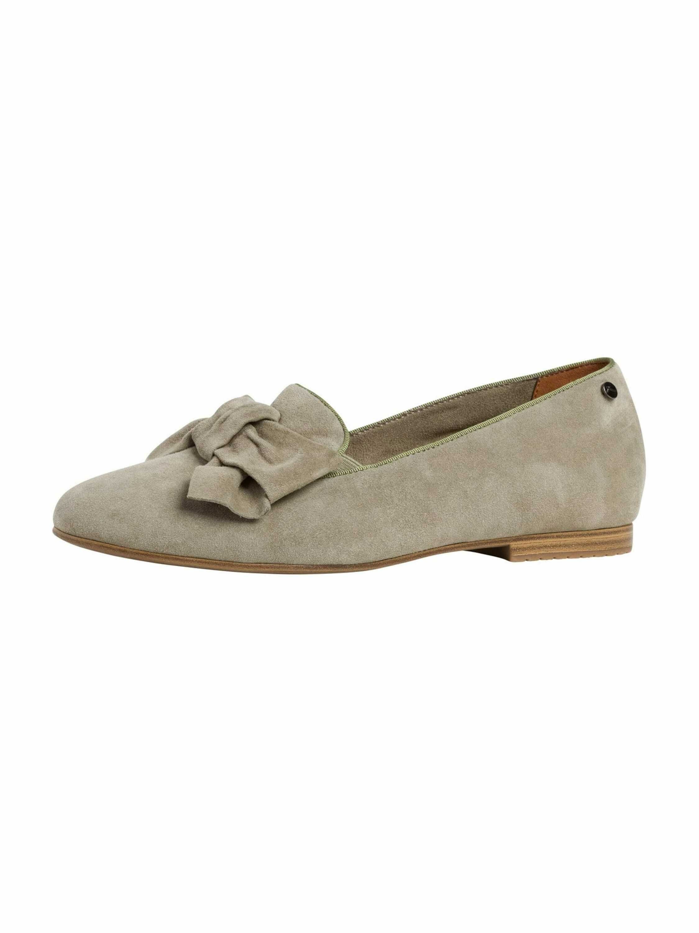 tamaris leather slipper