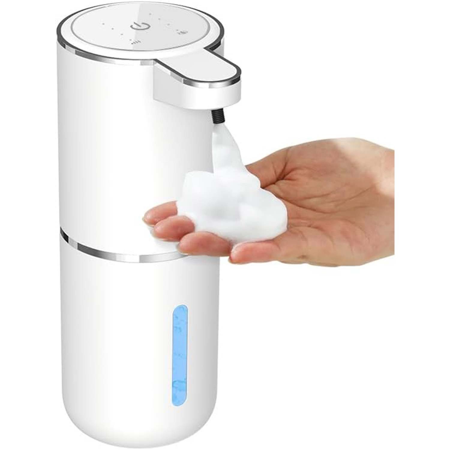 Seifenspender Automatischer Seifenspender zur Wandmontage, 380ml,IPX5 wasserdicht