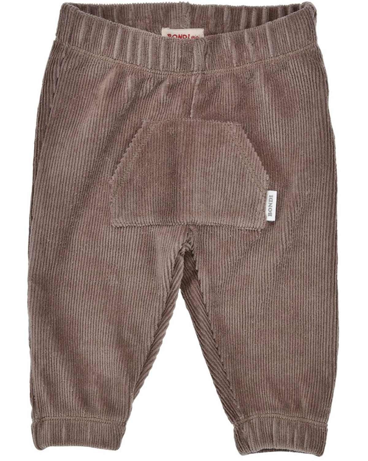 BONDI Trachtenlederhose Baby Jungen Cord Laufhose 'Hello little one' 94017