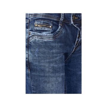 STREET ONE 5-Pocket-Jeans blau (1-tlg)