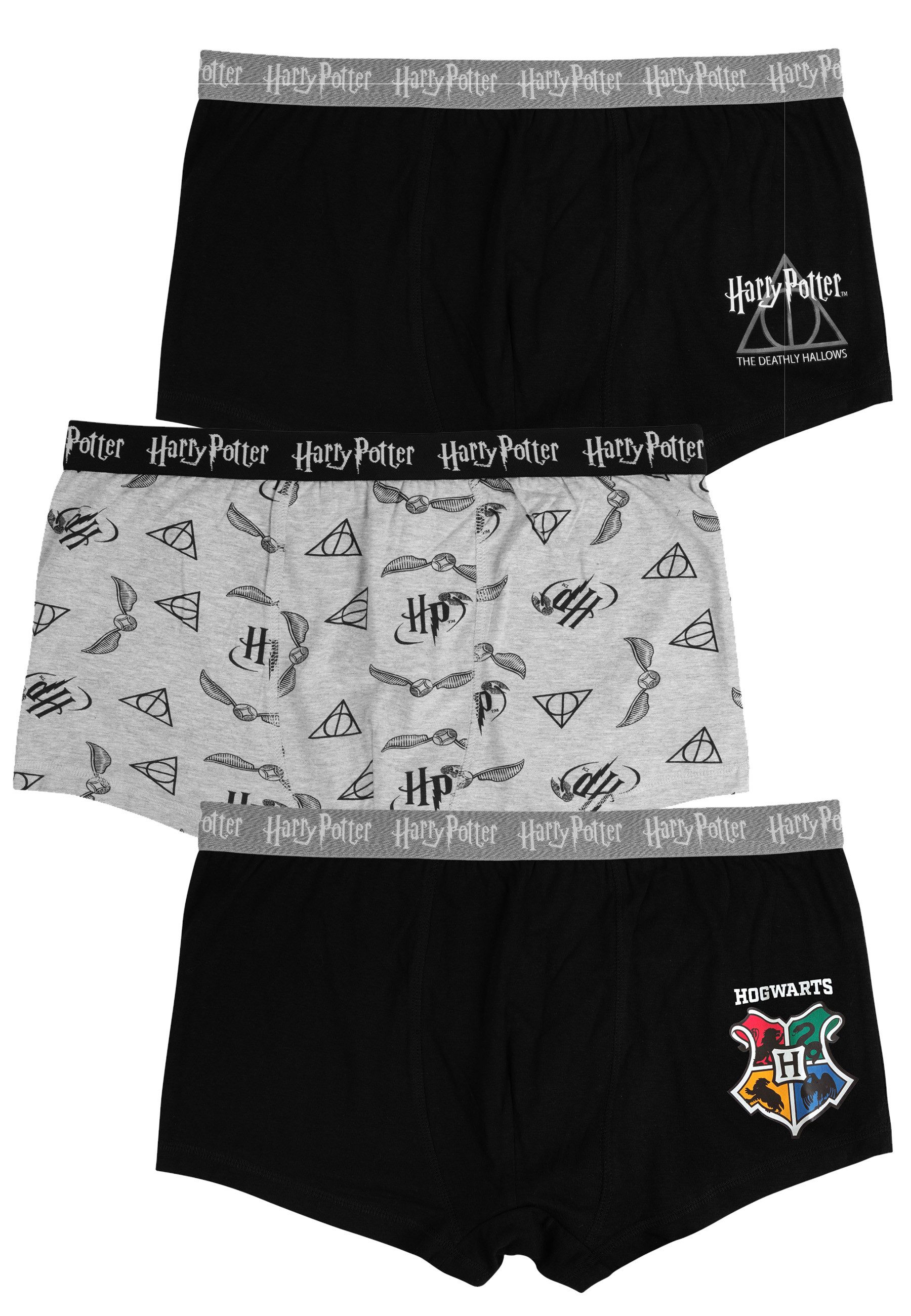 United Labels® Boxershorts Harry Potter Boxershorts günstig online kaufen