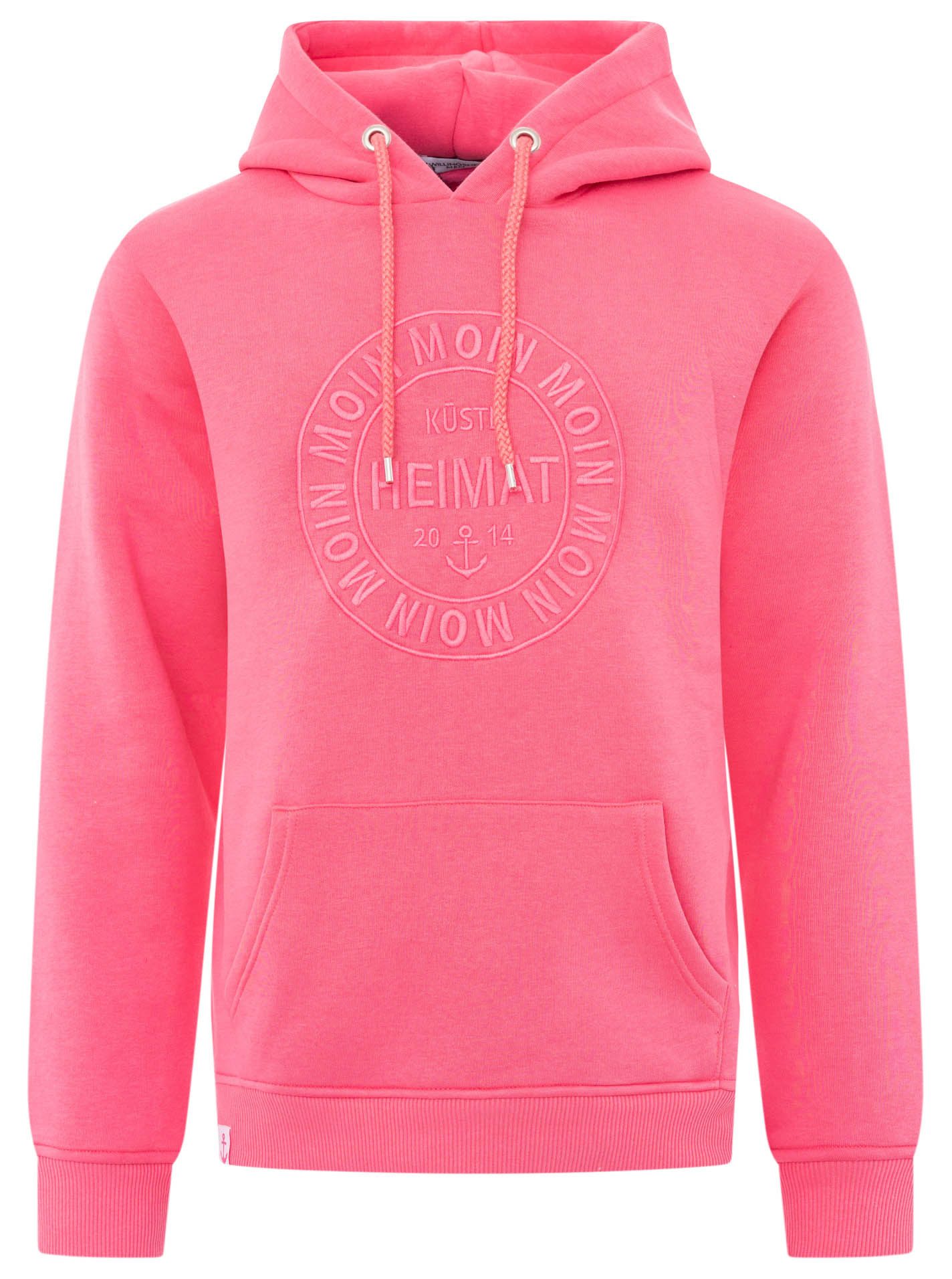 Zwillingsherz Hoodie "Heimat 2014" mit Fronttaschen günstig online kaufen