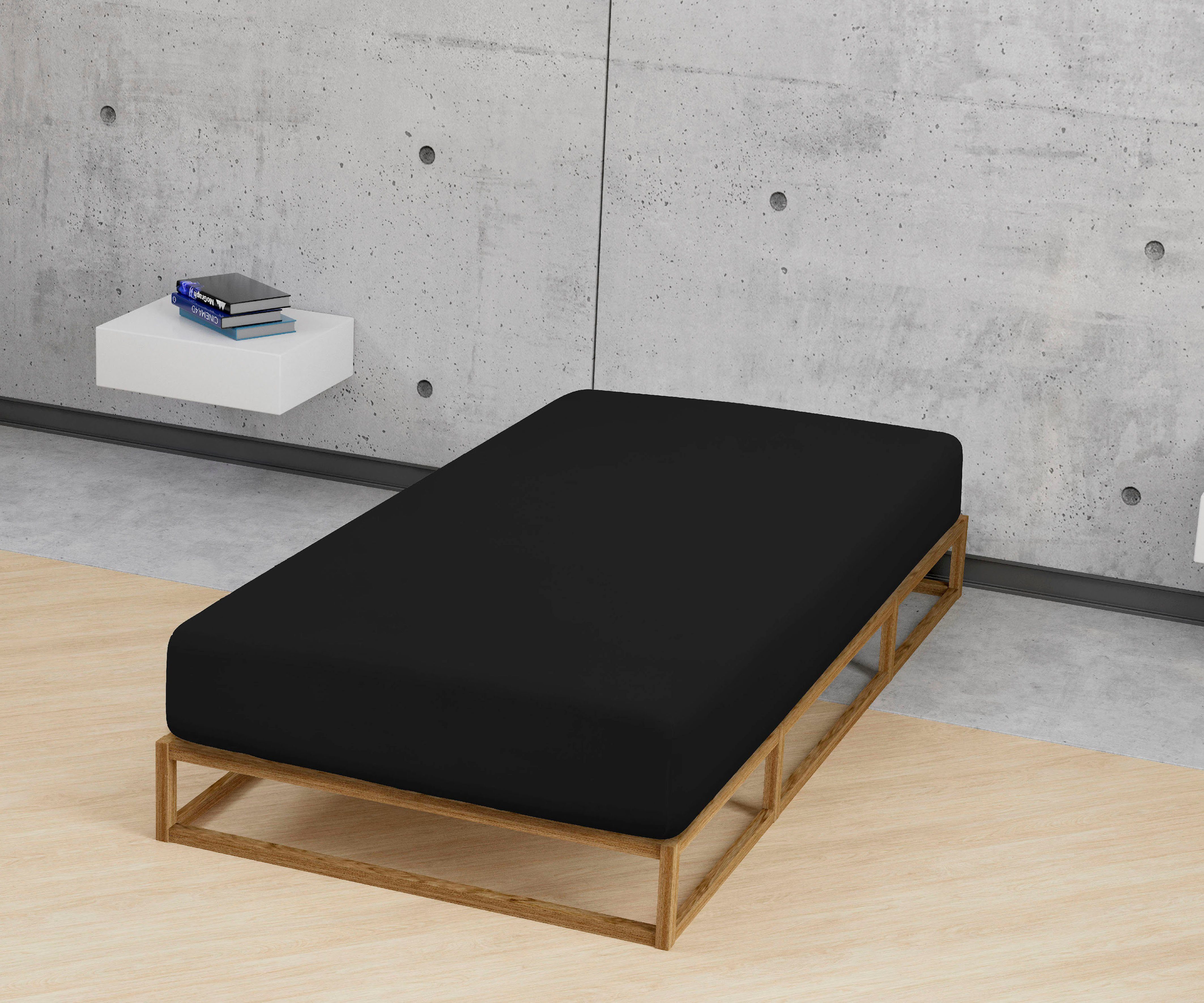 Biberna Spannbettlaken "Thea" aus Baumwolle, für Matratzen bis 25 cm Höhe, günstig online kaufen