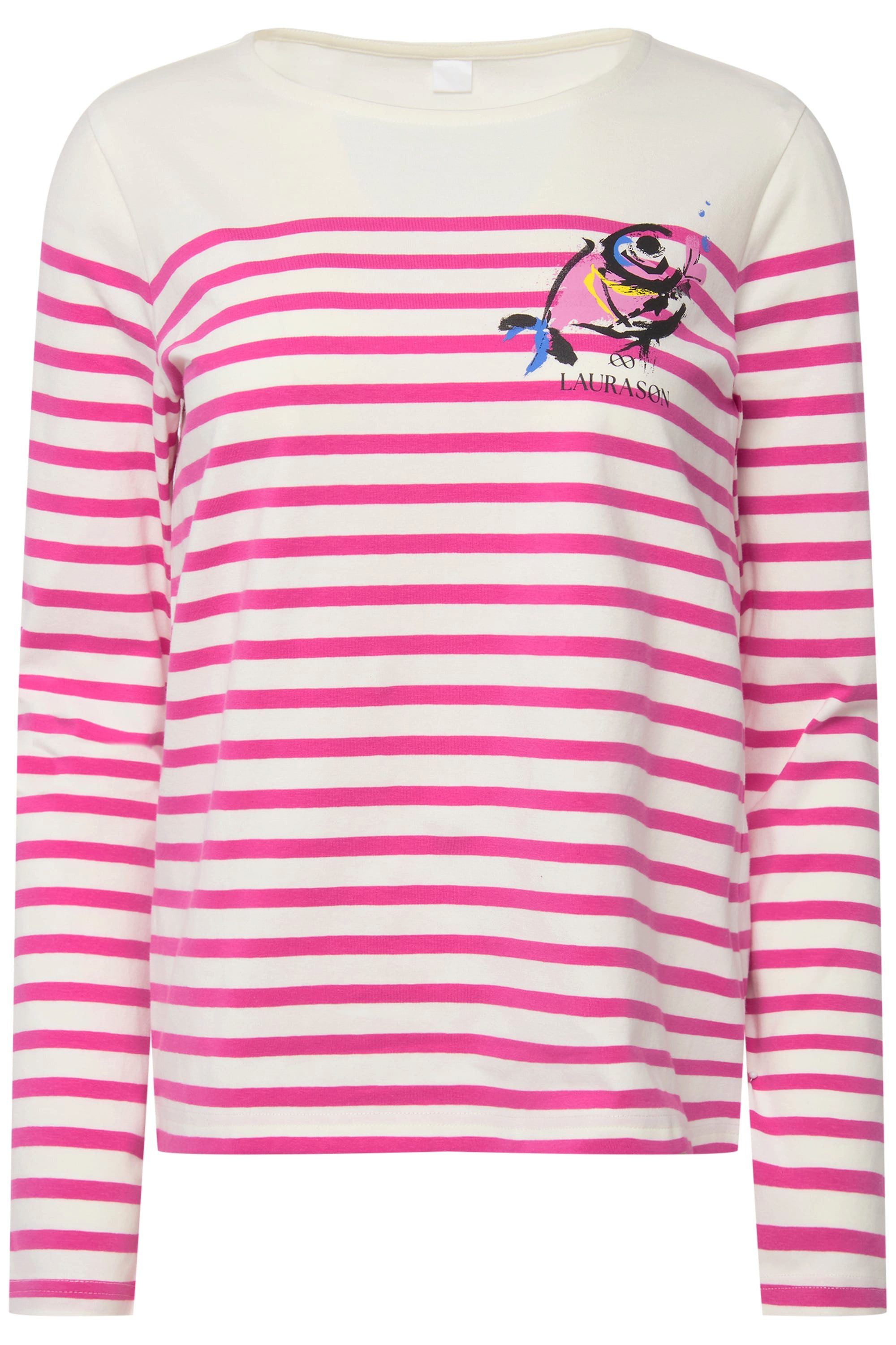 Laurasøn T-Shirt T-Shirt Ringel Fisch Motiv günstig online kaufen