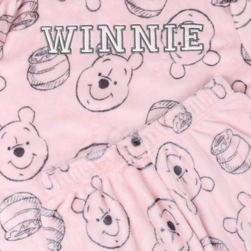 Sarcia.eu Schlafanzug Winnie the Pooh Disney Pink Damen Schlafanzug, Fleece-Pyjama XXS