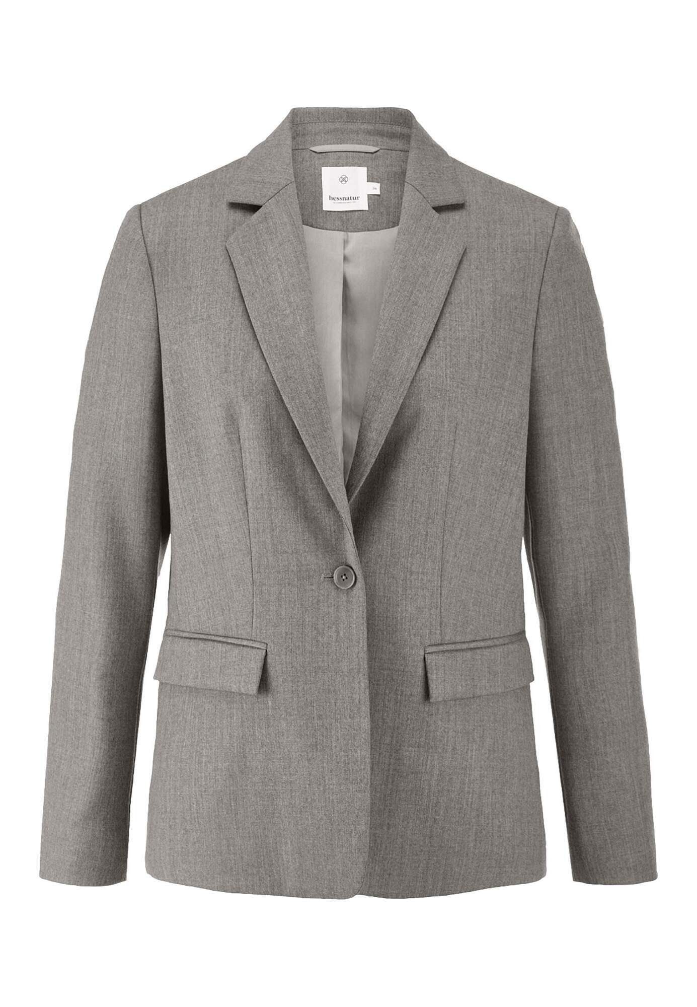 Hessnatur Longblazer Regular aus reiner Schurwolle (1-tlg)