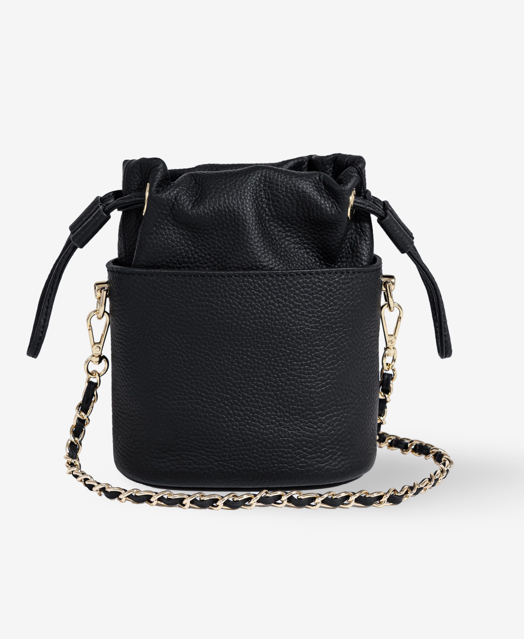 GLAMIRA Handtasche TechElegance Premier Schwarze Handytasche (1-tlg), echt Leder