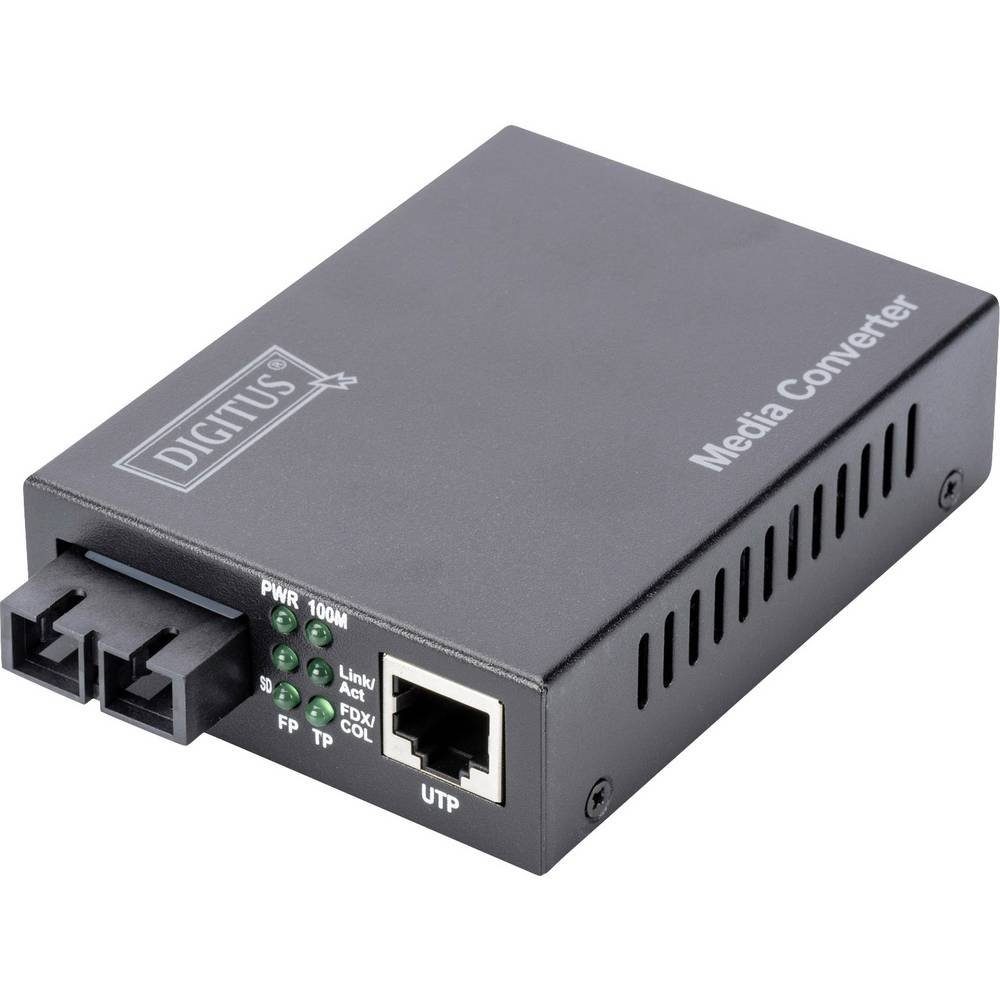 Multimode, 10/100Base-TX zu 100Base-FX, Inkl. Medienkonverter