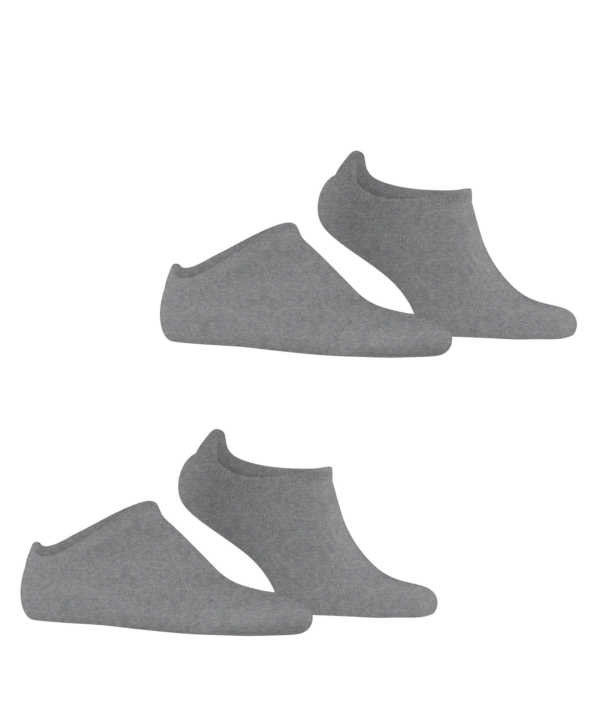 Esprit Sneakersocken Active Basic 2-Pack (2-Paar) aus (0020) Biobaumwolle sortiment