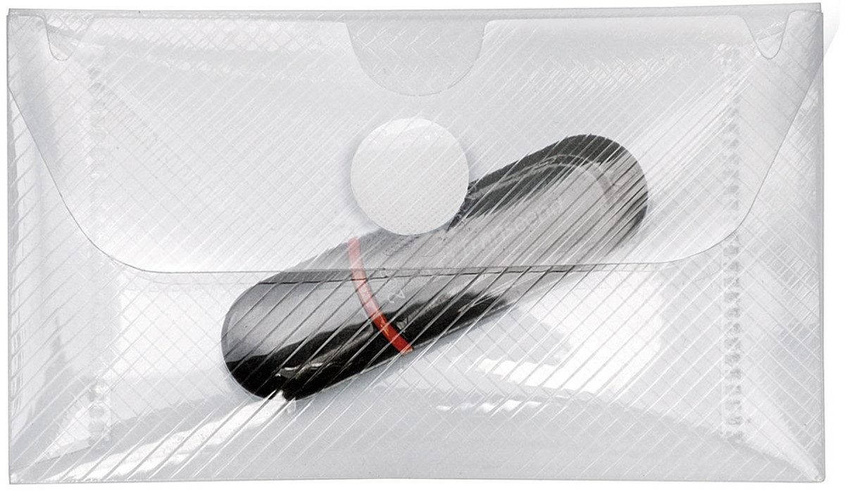 VELOFLEX Visitenkartenhülle Visitenkarten/USB-Stick-Hülle selbstklebend (10 Stück)