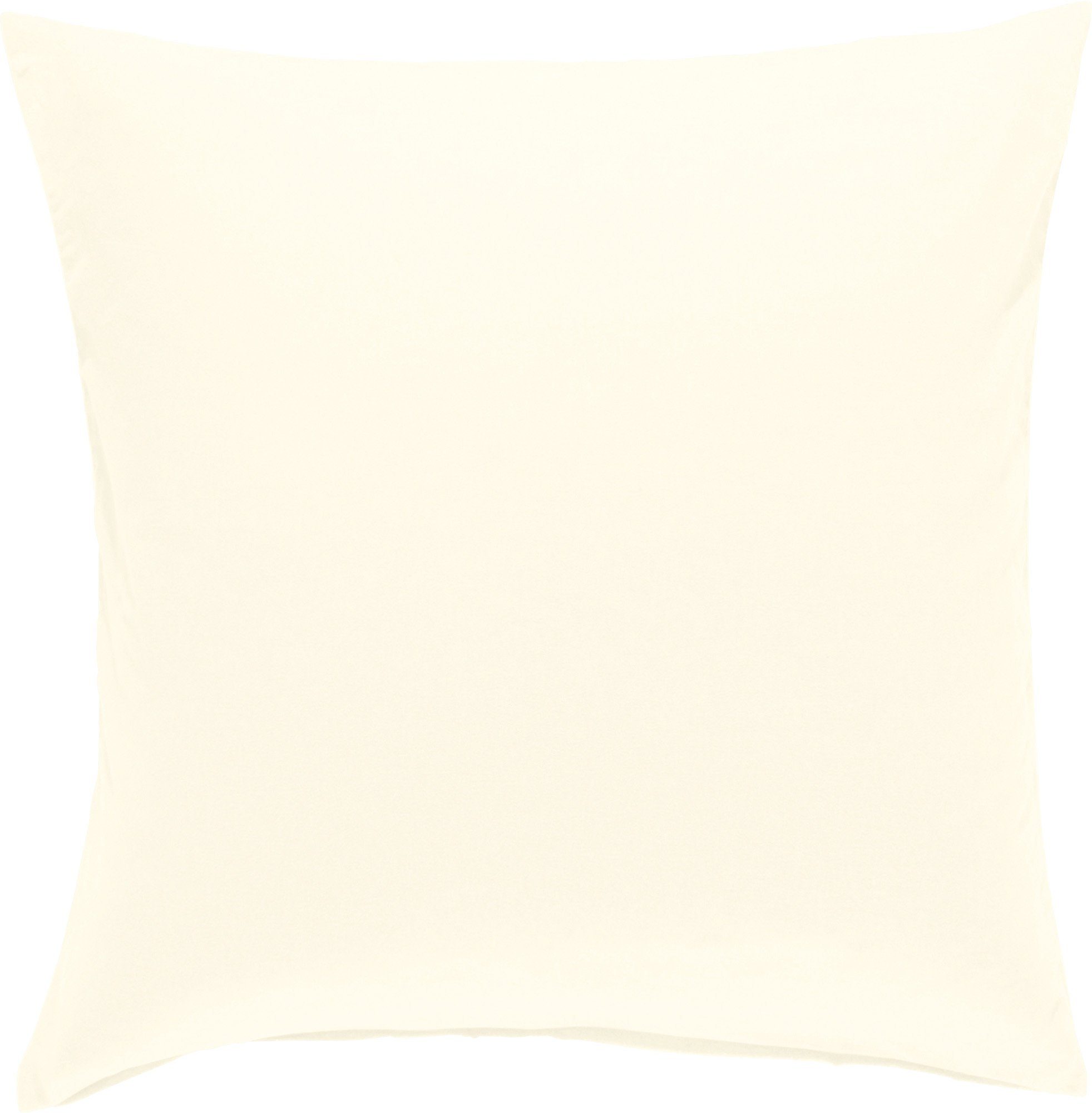 Erwin Müller Kissenbezug Kuschelkissenbezug "Nördlingen", Flanell Uni