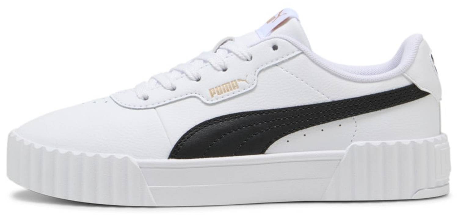PUMA Puma Carina 3.0 White-Black-Gold Sneaker günstig online kaufen