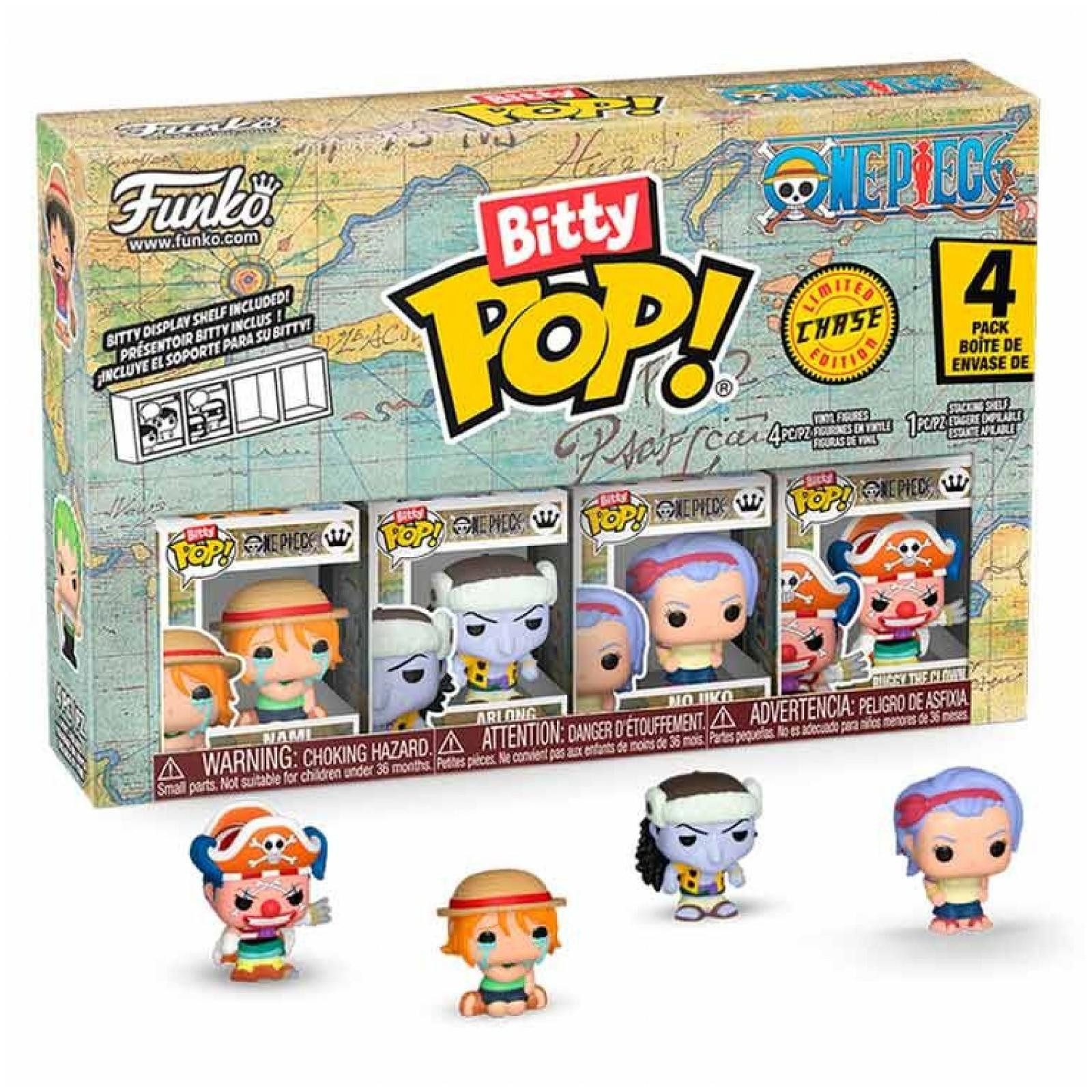 Funko Sammelfigur Blister 4 figures Bitty POP One Piece Nami