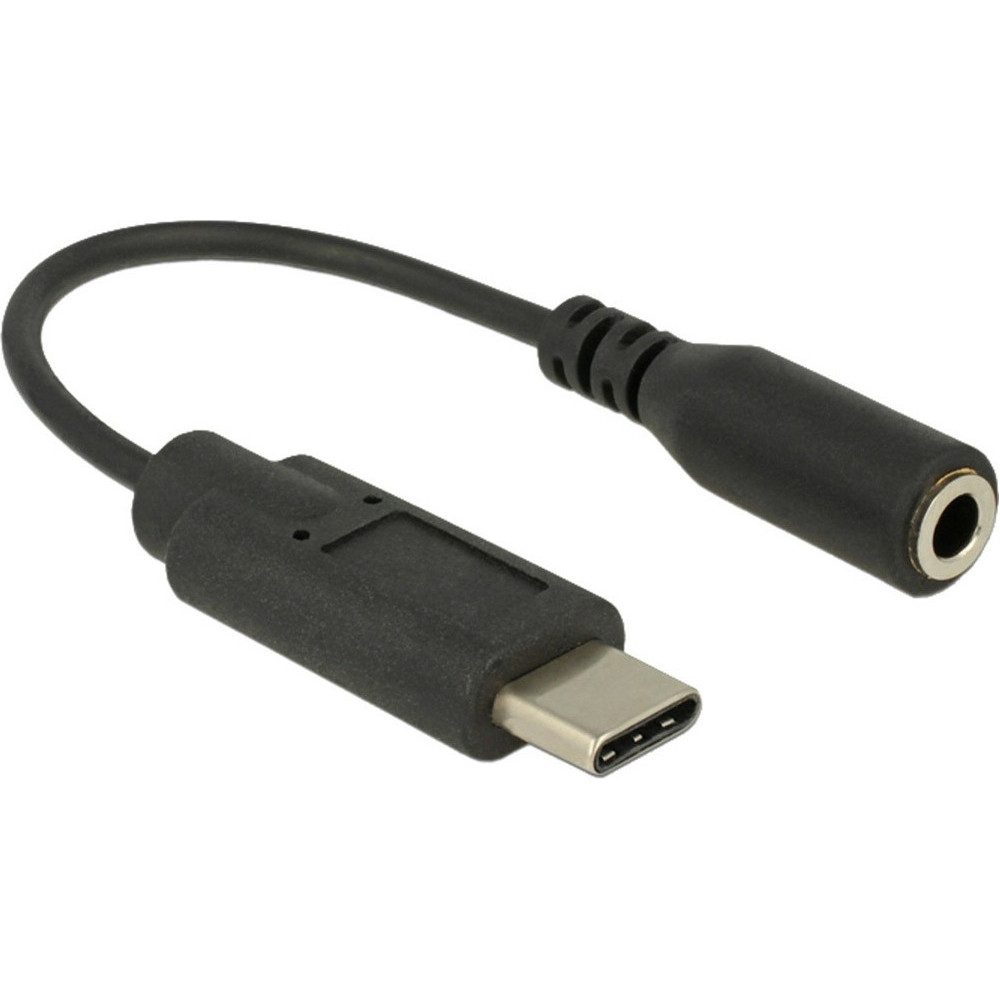 DeLOCK Adapter USB Type-C > Klinke - Adapter Elektro-Kabel