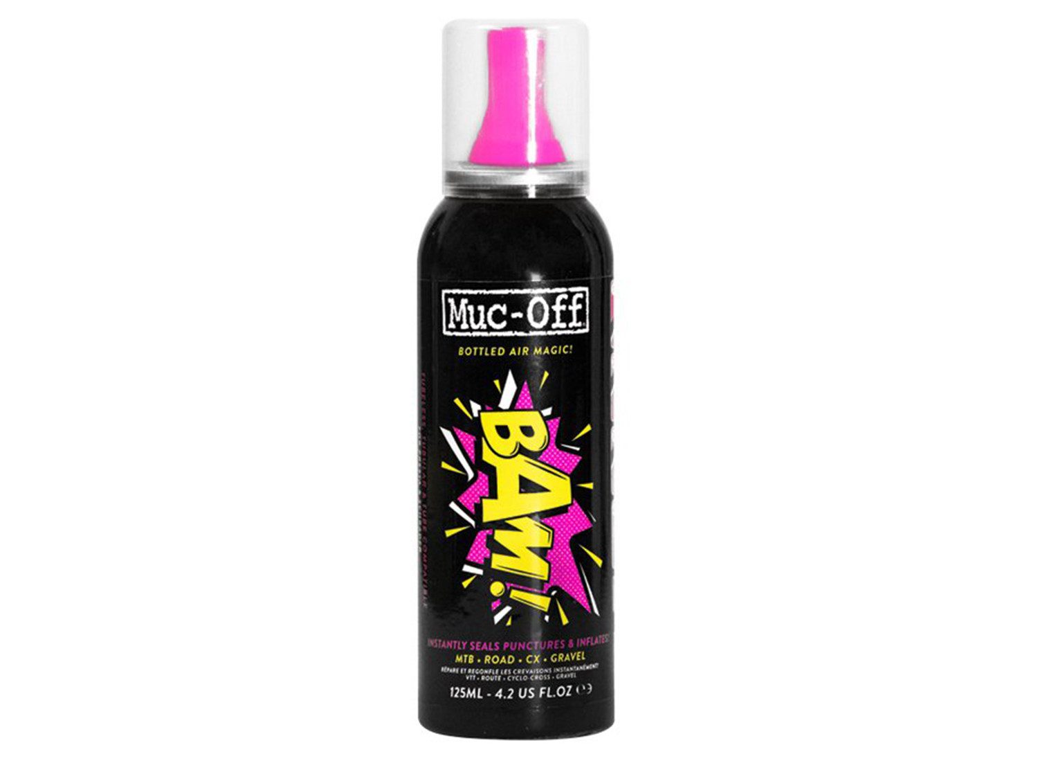Muc-Off Fahrradreifen Muc-Off Pannenschutzflüssigkeit B.A.M! 125 ml